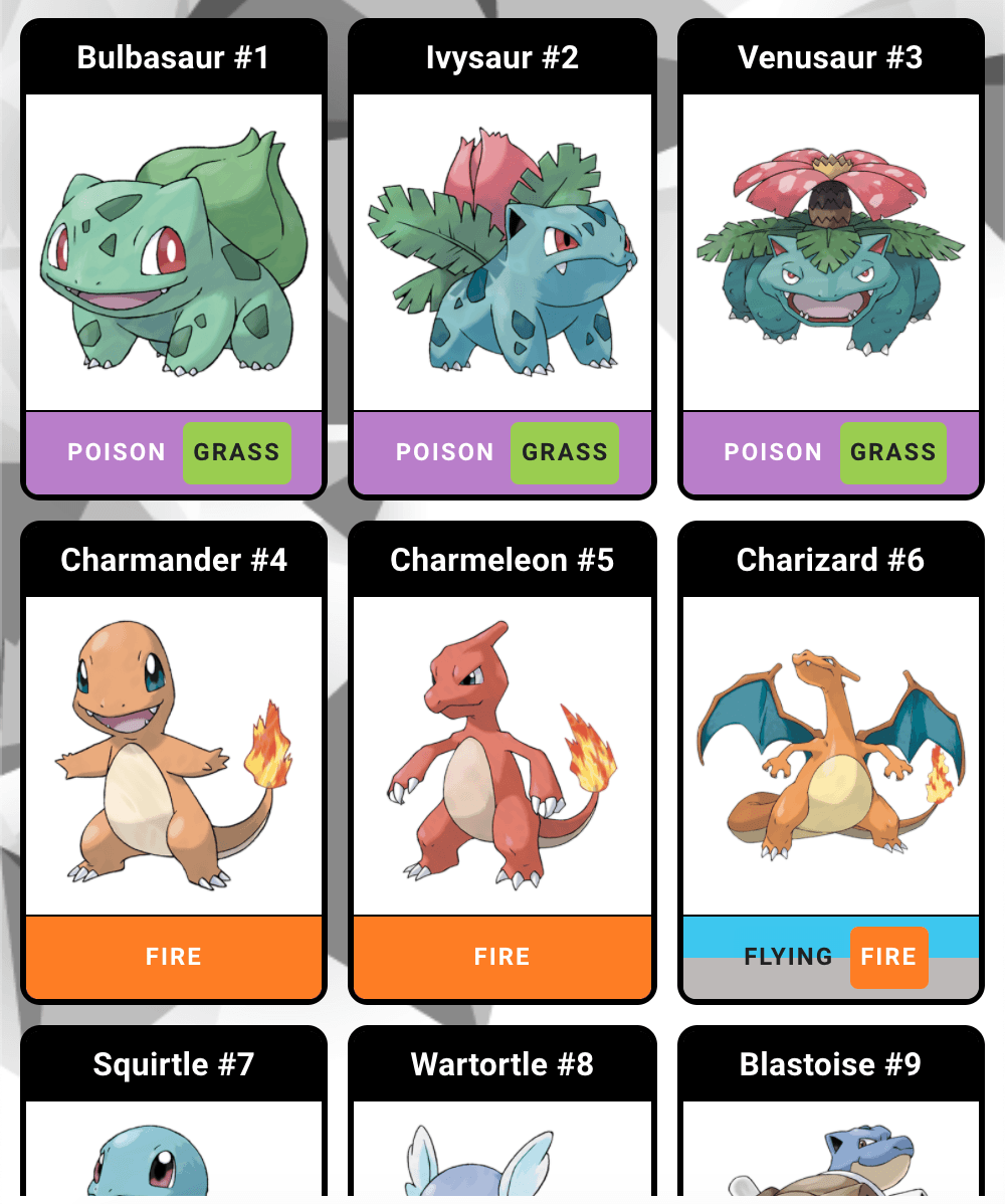 Project Pokédex